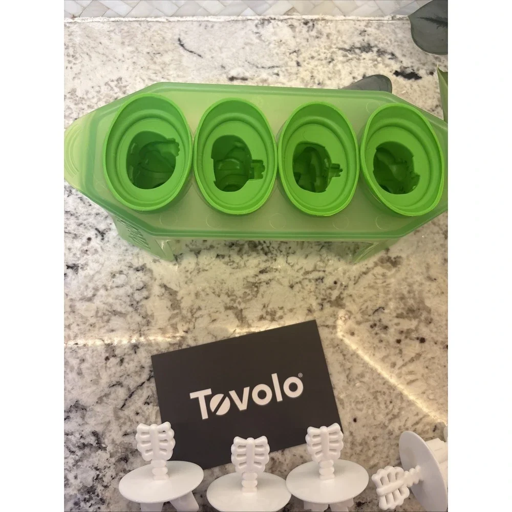 Tovolo Pop Molds Zombie‎ Silicone Halloween Spooky Fun Kids Summer Novelty